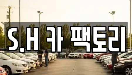대구광역시 동구 효목동 중고차 전문 S.H 카 팩토리