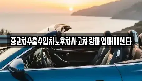 대전 대덕구 비래동 중고차 전문 중고차수출수입차노후차사고차량매입매매센타