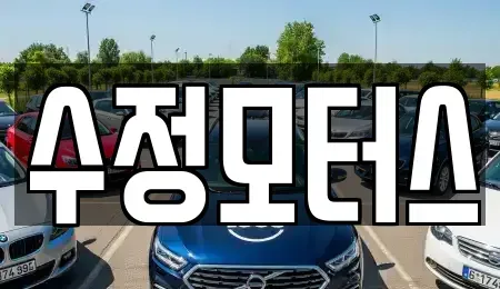대전 유성구 관평동 중고차 전문 수정모터스