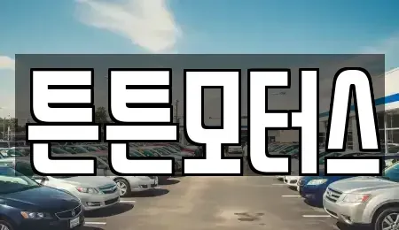 대전 유성구 원신흥동 중고차매매 전문 튼튼모터스