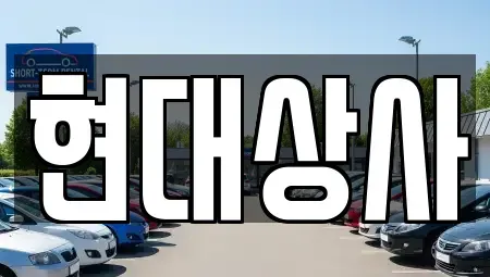 대전 유성구 탑립동 중고차 전문 현대상사