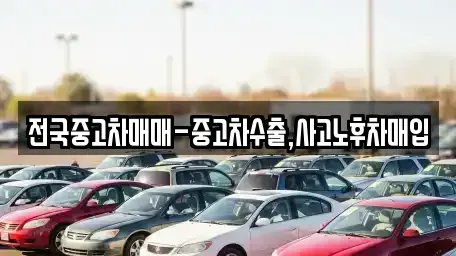 대전 유성구 탑립동 중고차매입 전문 전국중고차매매-중고차수출,사고노후차매입