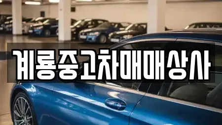 대전광역시 동구 이사동 중고차매매 전문 계룡중고차매매상사
