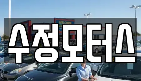 대전광역시 유성구 원내동 중고차매매 전문 수정모터스