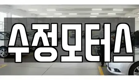 대전광역시 중구 침산동 중고차매매 전문 수정모터스