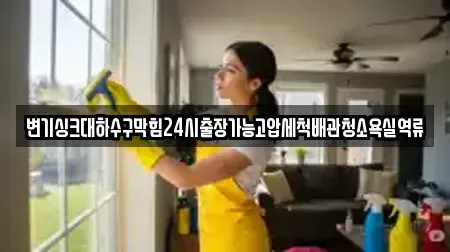 변기싱크대하수구막힘24시출장가능고압세척배관청소욕실역류