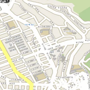 부산 중구 부평동2가 렌트카 한국렌트카 위치