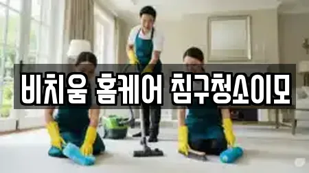 비치움 홈케어 침구청소이모