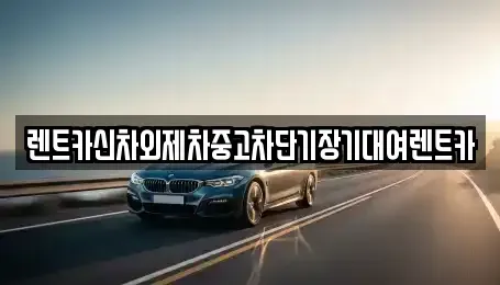 서울 동대문구 이문동 단기렌트카 전문 렌트카신차외제차중고차단기장기대여렌트카