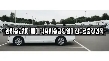 서울 동대문구 이문동 중고차매매 전문 관허중고차매매매각즉시송금당일이전무료출장견적