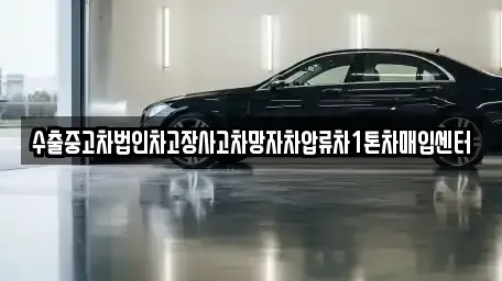 서울 성동구 금호동2가 중고차매매 전문 수출중고차법인차고장사고차망자차압류차1톤차매입센터
