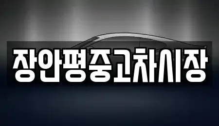 서울 성동구 하왕십리동 중고차 전문 장안평중고차시장