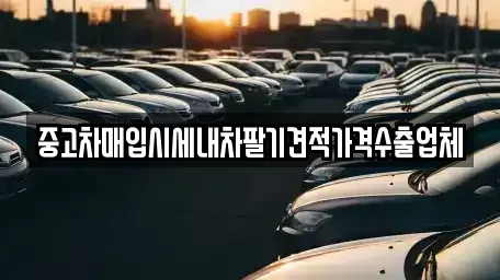서울 성북구 삼선동1가 중고차매입 전문 중고차매입시세내차팔기견적가격수출업체