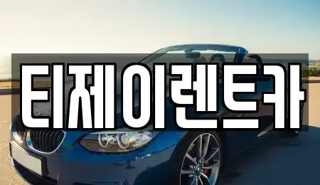 서울 종로구 혜화동 렌트카 전문 티제이렌트카