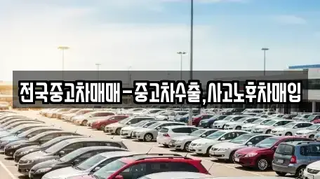 서울특별시 용산구 주성동 중고차매입 전문 전국중고차매매-중고차수출,사고노후차매입