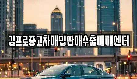 울산 동구 전하동 중고차 전문 김프로중고차매입판매수출매매센터