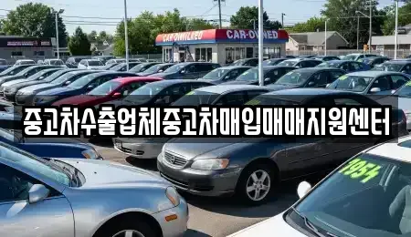 울산 동구 전하동 중고차 전문 중고차수출업체중고차매입매매지원센터