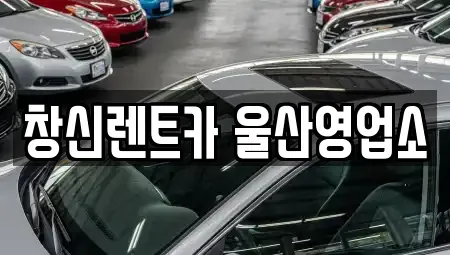 울산광역시 중구 약사동 렌트카 전문 창신렌트카 울산영업소