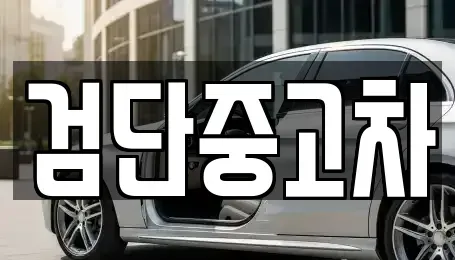 인천 계양구 둑실동 중고차매매 전문 검단중고차