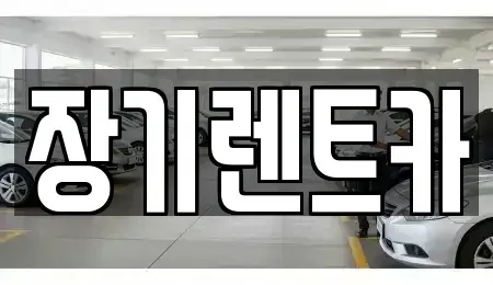 인천 옹진군 렌트카 전문 장기렌트카