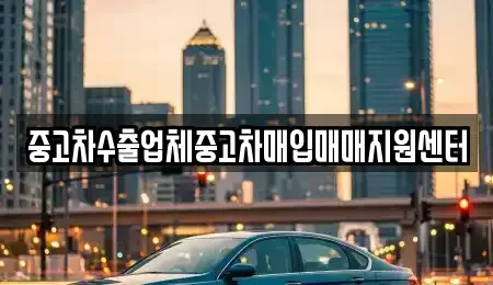 인천광역시 서구 가정동 중고차매입 전문 중고차수출업체중고차매입매매지원센터