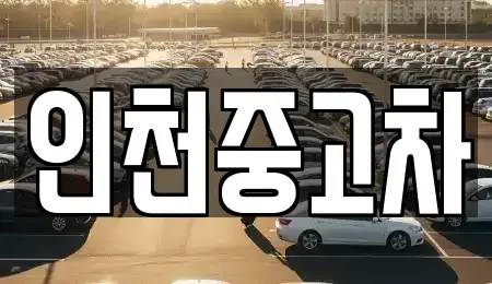 인천광역시 연수구 선학동 중고차 전문 인천중고차