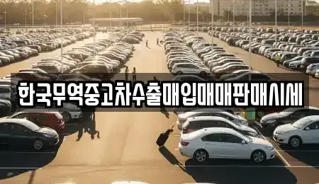 전남 광양시 광양읍 중고차매입 전문 한국무역중고차수출매입매매판매시세