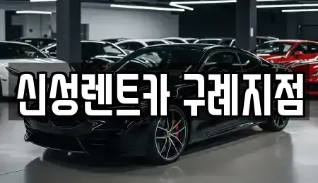 전남 구례군 마산면 렌트카 전문 신성렌트카 구례지점