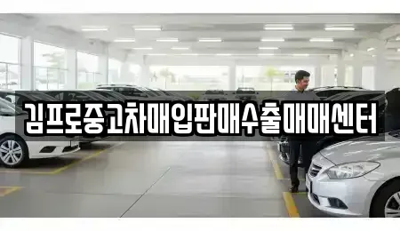 전남 담양군 담양읍 중고차매입 전문 김프로중고차매입판매수출매매센터