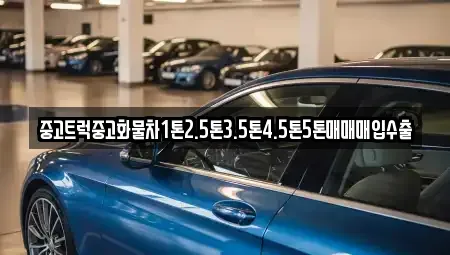 전남 담양군 담양읍 중고차매입 전문 중고트럭중고화물차1톤2.5톤3.5톤4.5톤5톤매매매입수출