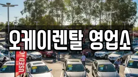 전남 영광군 군서면 렌트카 전문 오케이렌탈 영업소