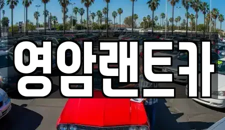 전남 영암군 도포면 렌트카 전문 영암랜트카