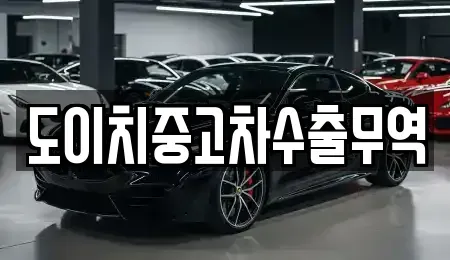 전남 영암군 도포면 중고차매매 전문 도이치중고차수출무역