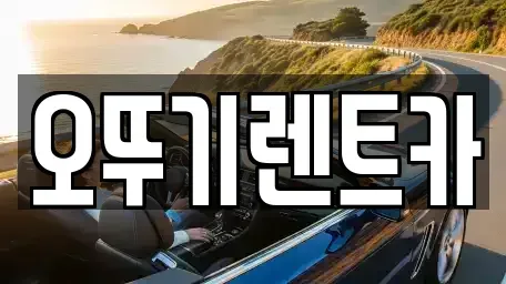 전남 장성군 장기렌트카 전문 오뚜기렌트카
