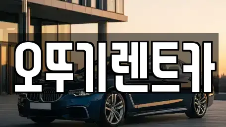 전남 장성군 황룡면 단기렌트카 전문 오뚜기렌트카