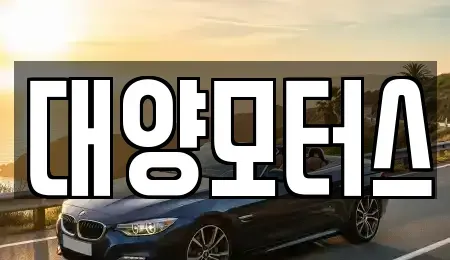 전라남도 순천시 와룡동 중고차 전문 대양모터스