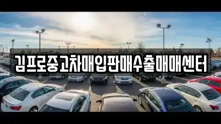 전북 군산시 소룡동 중고차매입 전문 김프로중고차매입판매수출매매센터