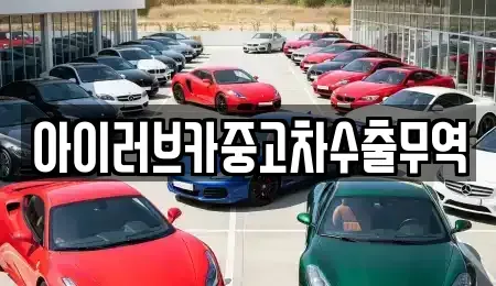 전북 군산시 소룡동 중고차매입 전문 아이러브카중고차수출무역