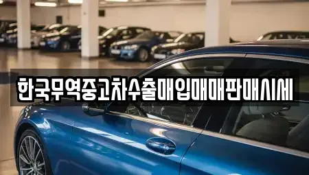 전북특별자치도 고창군 신림면 중고차매입 전문 한국무역중고차수출매입매매판매시세
