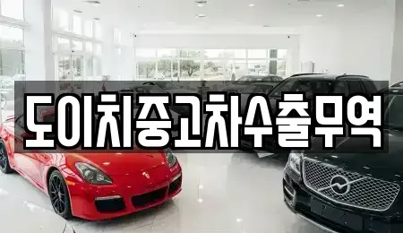 전북특별자치도 군산시 영화동 중고차매매 전문 도이치중고차수출무역