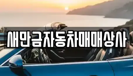 전북특별자치도 군산시 영화동 중고차매매 전문 새만금자동차매매상사