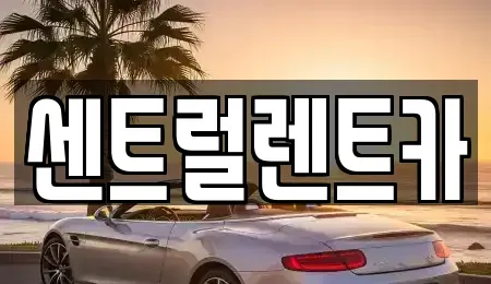 전북특별자치도 익산시 오산면 렌트카 전문 센트럴렌트카