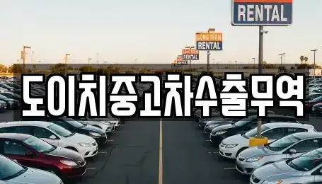 전북특별자치도 진안군 마령면 중고차매매 전문 도이치중고차수출무역