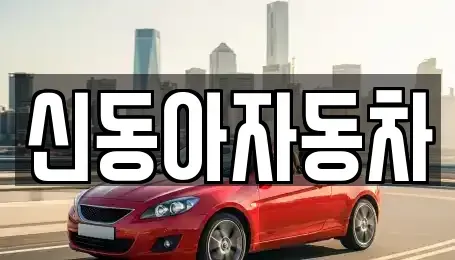 제주특별자치도 서귀포시 하원동 중고차 전문 신동아자동차