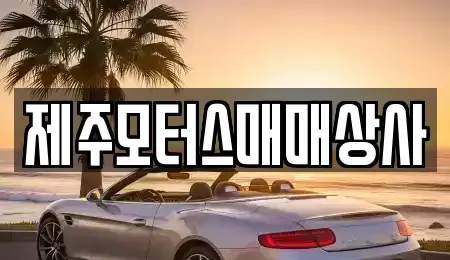 제주특별자치도 서귀포시 하원동 중고차 전문 제주모터스매매상사