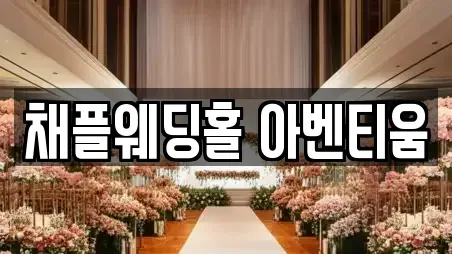 채플웨딩홀 아벤티움
