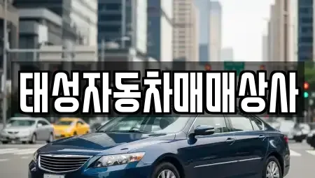 충남 부여군 부여읍 중고차 전문 태성자동차매매상사