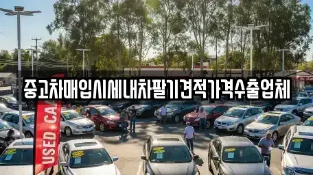 충남 부여군 부여읍 중고차매입 전문 중고차매입시세내차팔기견적가격수출업체