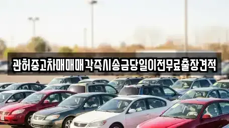 충남 천안시 동남구 광덕면 중고차매매 전문 관허중고차매매매각즉시송금당일이전무료출장견적