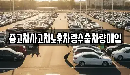충남 천안시 동남구 광덕면 중고차매입 전문 중고차사고차노후차량수출차량매입